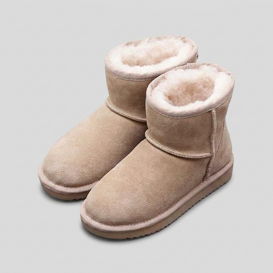 Women's Suede-Look Ankle Boots — Warm Lined Winter Boot 1