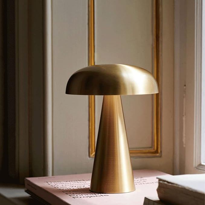 Lumo Mushroom Table Lamp — Rechargeable Wireless Ambient Light 5