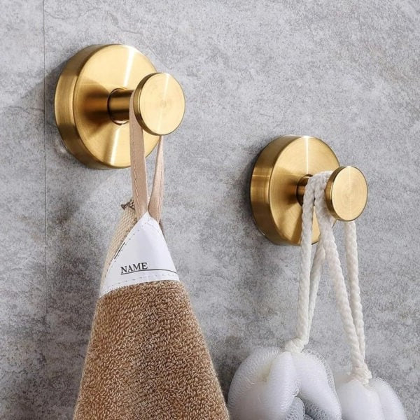 Twist-Lock Suction Cup Wall Hooks — No-Drill 2-Pack 1