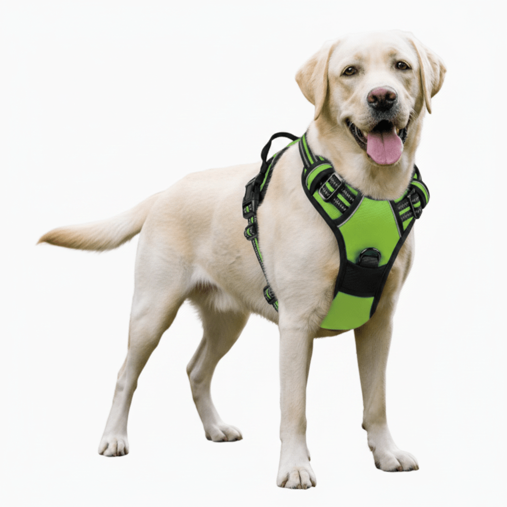 Reflective Breathable Dog Harness — Adjustable S to XL 2