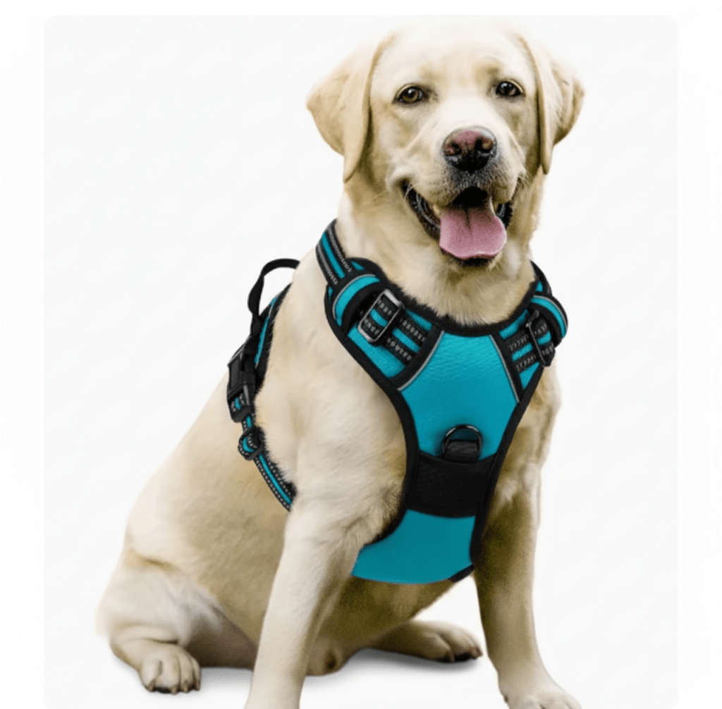 Reflective Breathable Dog Harness — Adjustable S to XL 3