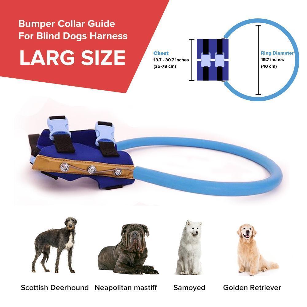 Blind Dog Bumper Collar Harness — Anti-Collision Mobility Aid 12