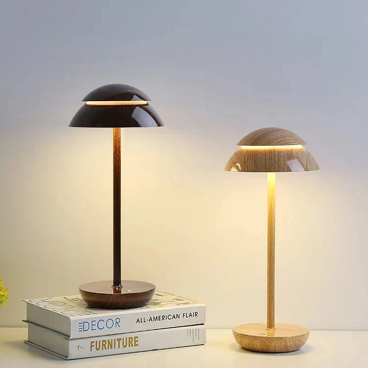 Wireless LED Table Lamp Nordic Design — Touch Control & USB-C 2