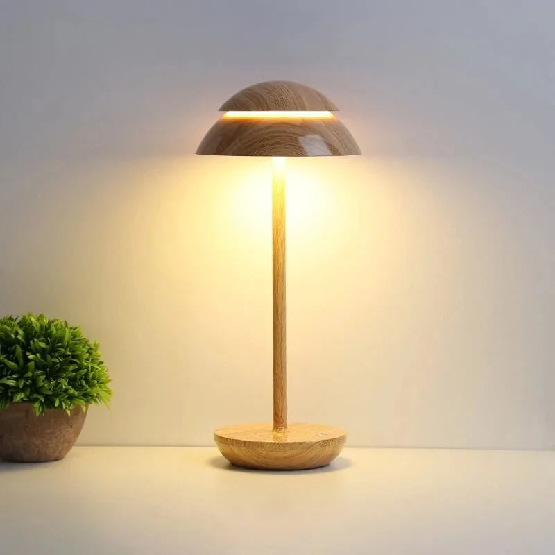 Wireless LED Table Lamp Nordic Design — Touch Control & USB-C 3