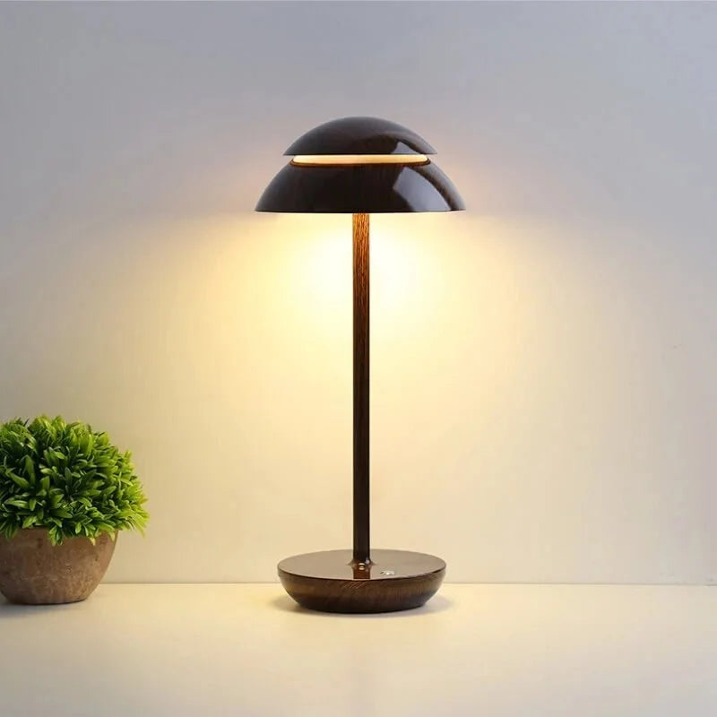 Wireless LED Table Lamp Nordic Design — Touch Control & USB-C 4