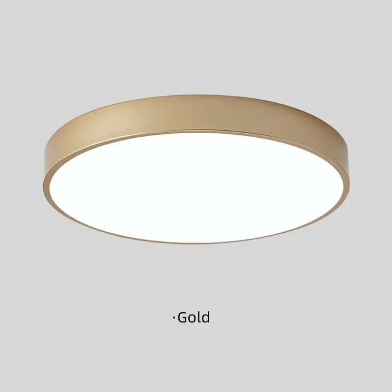 BRILLIORA LED Ceiling Light — Modern Round Even Illumination 11