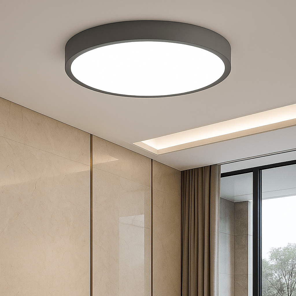 BRILLIORA LED Ceiling Light — Modern Round Even Illumination 13