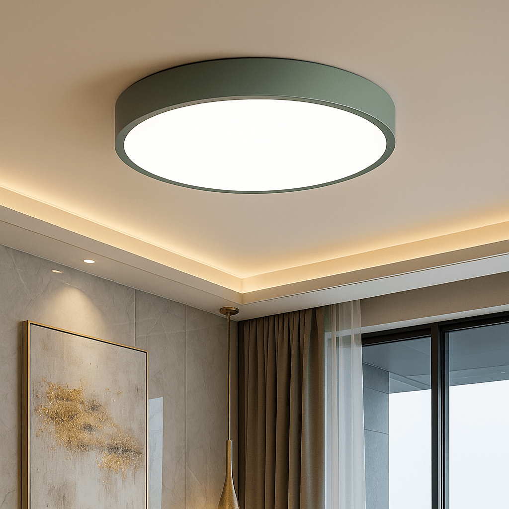 BRILLIORA LED Ceiling Light — Modern Round Even Illumination 5