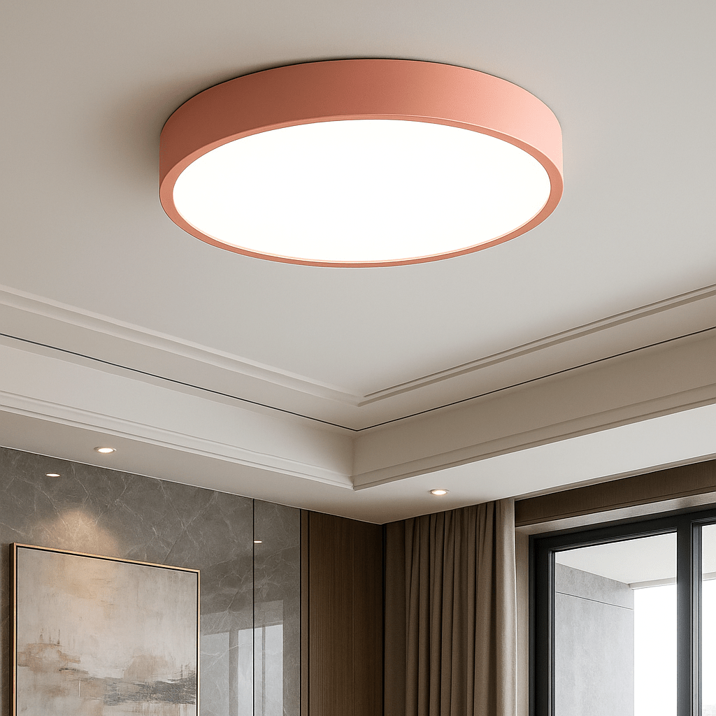 BRILLIORA LED Ceiling Light — Modern Round Even Illumination 8