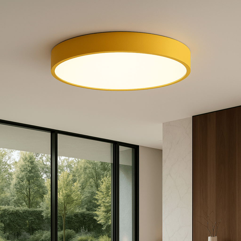 BRILLIORA LED Ceiling Light — Modern Round Even Illumination 3