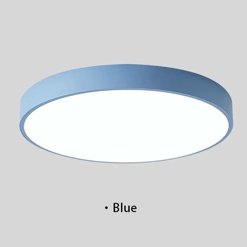BRILLIORA LED Ceiling Light — Modern Round Even Illumination 9
