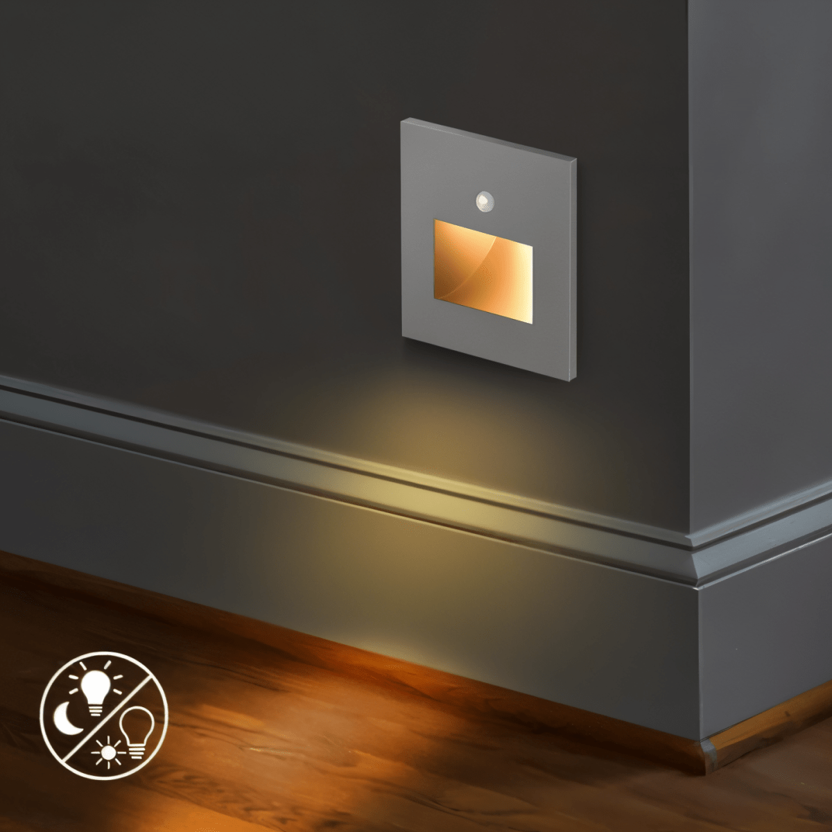 LumiStep Motion Sensor Wall Light — Indoor LED Safety Lamp 3