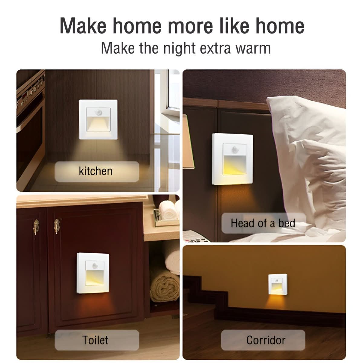 LumiStep Motion Sensor Wall Light — Indoor LED Safety Lamp 6