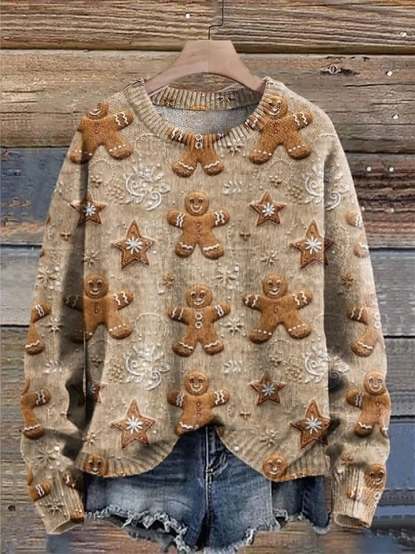 Women's Festive Christmas Knit Sweater — Soft Holiday Jumper 5