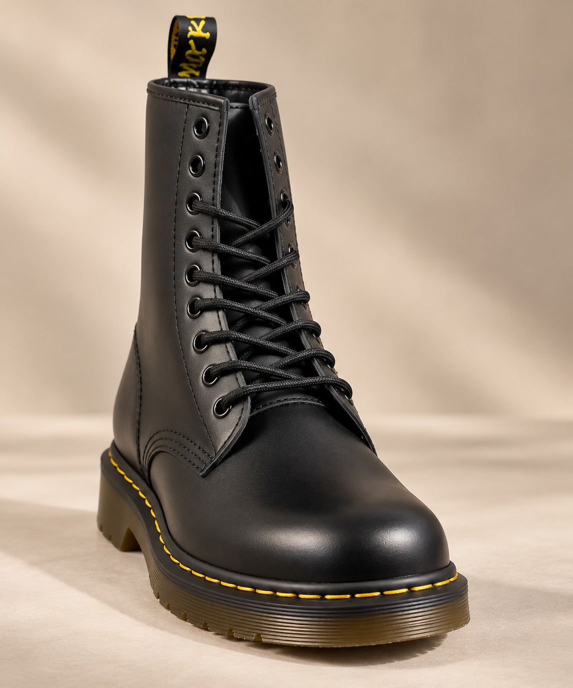 Martin Boots Unisex Genuine Leather Lace-Up — 6 Colours 5