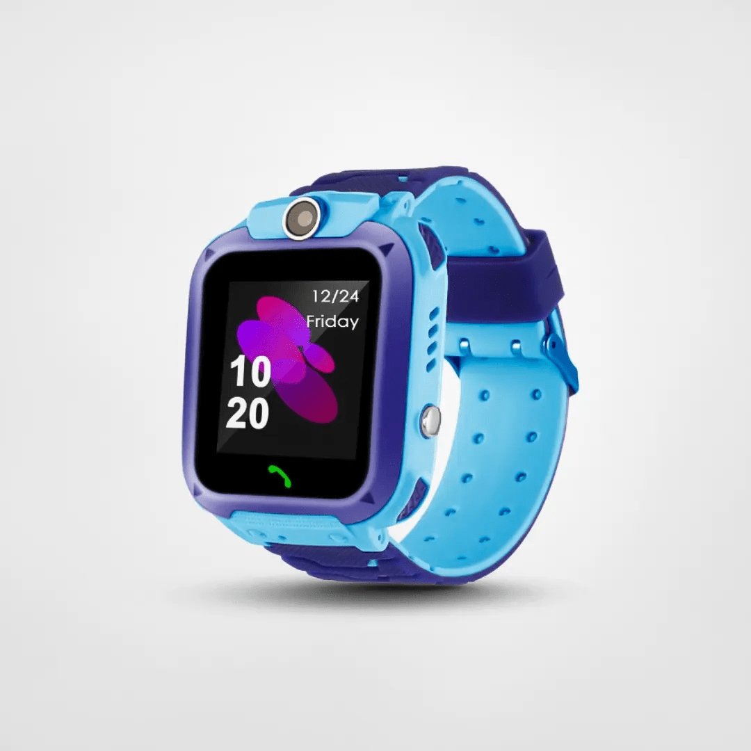 Kids Smartwatch with GPS Tracking & SOS Button — Blue or Pink 7