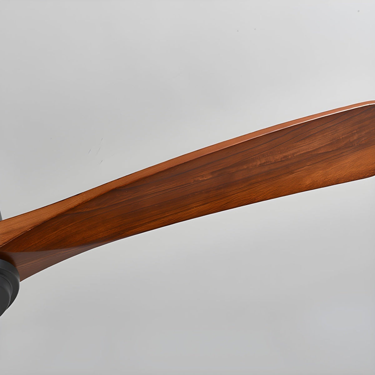 Nordic Wooden Ceiling Fan Light with Remote & LED 7