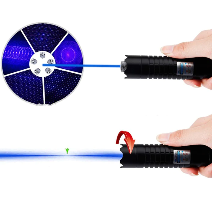 Blue High-Power Tactical Laser Torch — 5000m Range 3