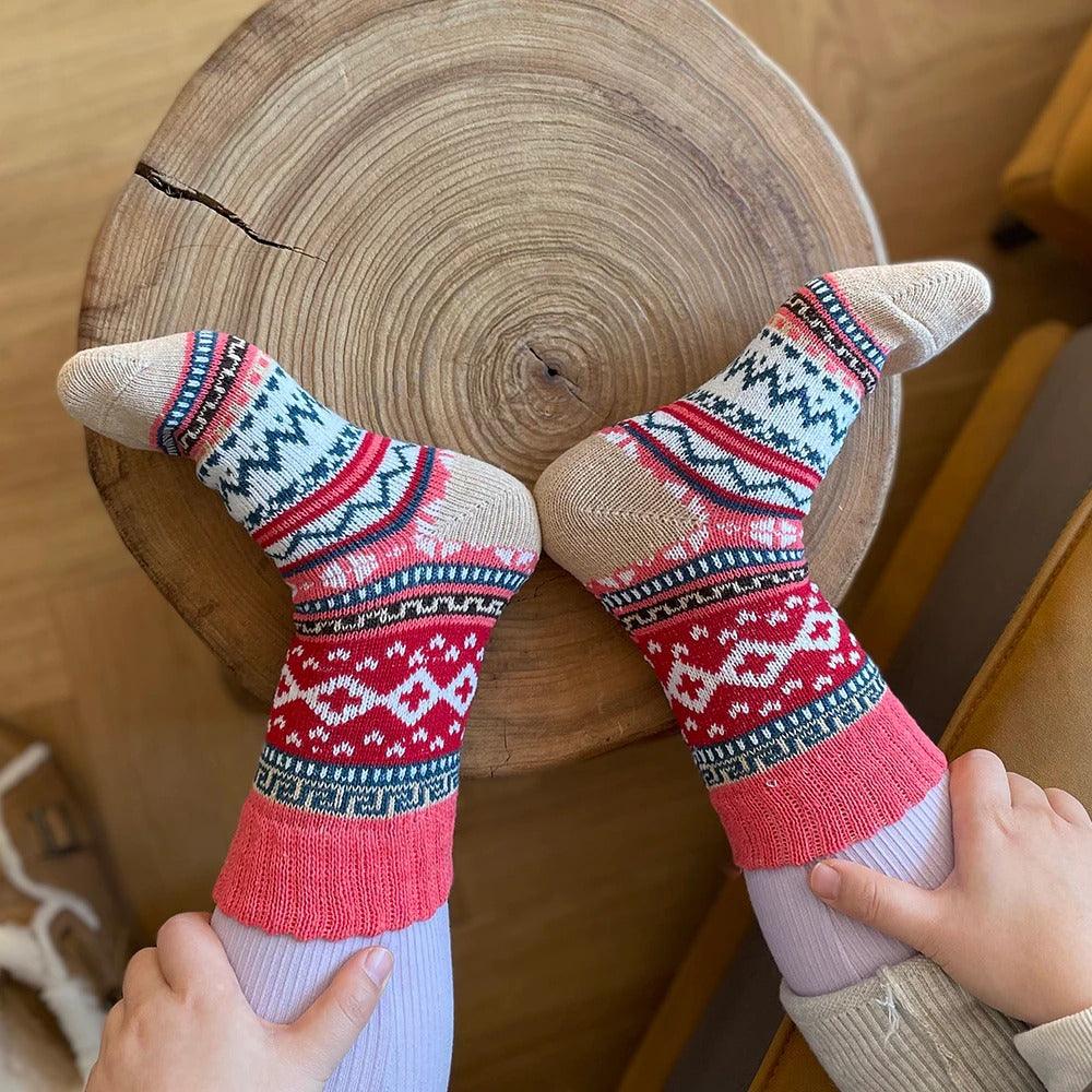 Nordic Winter Socks — Scandinavian Wool Blend, 5 Pairs 2
