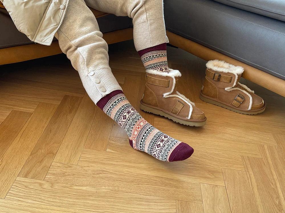 Nordic Winter Socks — Scandinavian Wool Blend, 5 Pairs 7