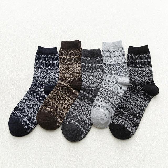 Nordic Winter Socks — Scandinavian Wool Blend, 5 Pairs 11