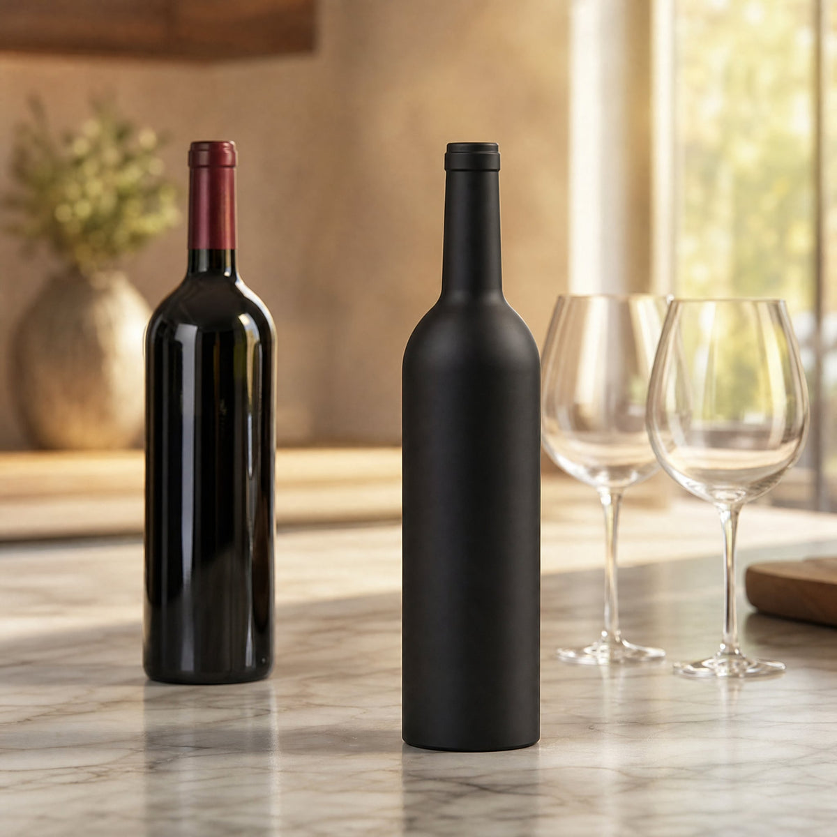 Wine Accessory Gift Set in Bottle-Shaped Case — 3 or 5 Pieces 6