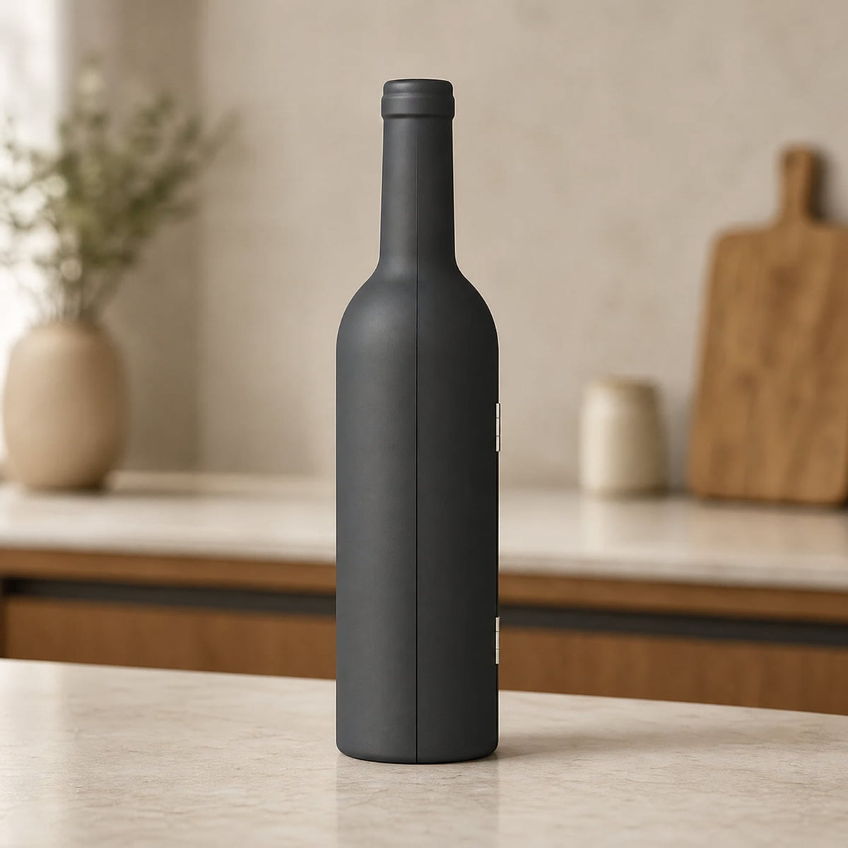 Wine Accessory Gift Set in Bottle-Shaped Case — 3 or 5 Pieces 8