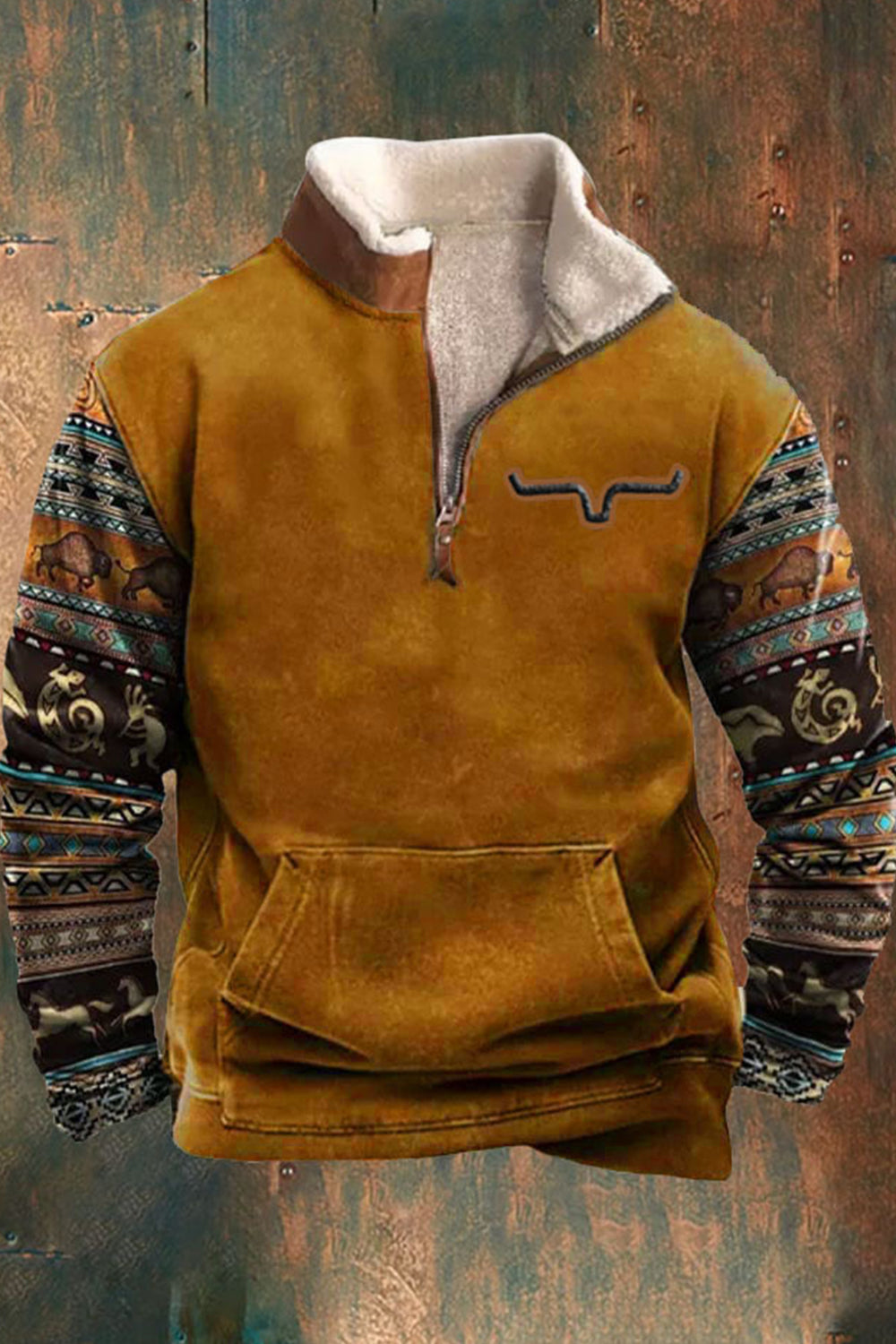 Men's Warm Knit Pullover Jumper — Relaxed Fit, 8 Colours 2