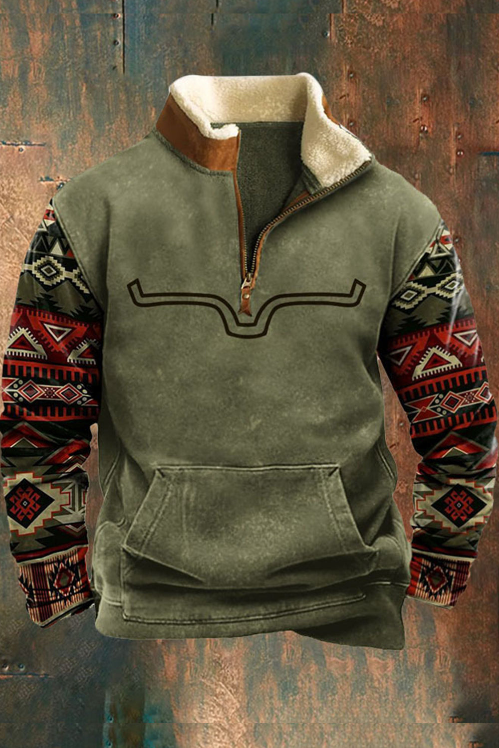 Men's Warm Knit Pullover Jumper — Relaxed Fit, 8 Colours 4