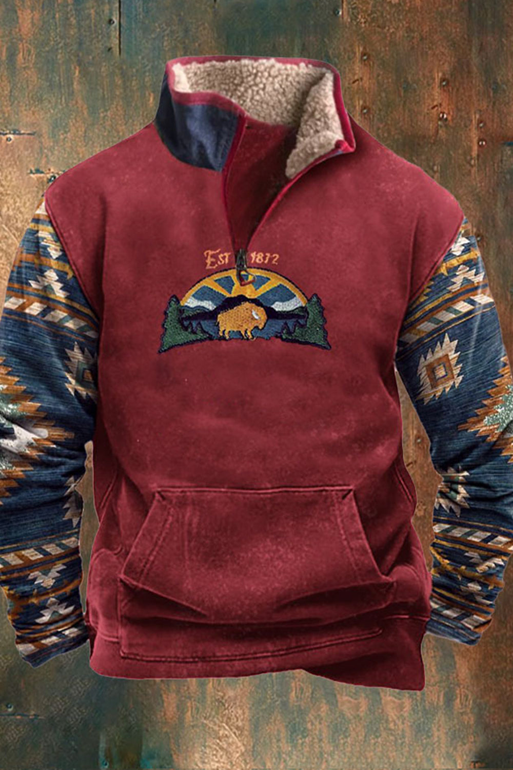 Men's Warm Knit Pullover Jumper — Relaxed Fit, 8 Colours 6